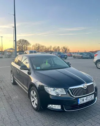 skoda Skoda Superb cena 38000 przebieg: 197000, rok produkcji 2009 z Wrocław